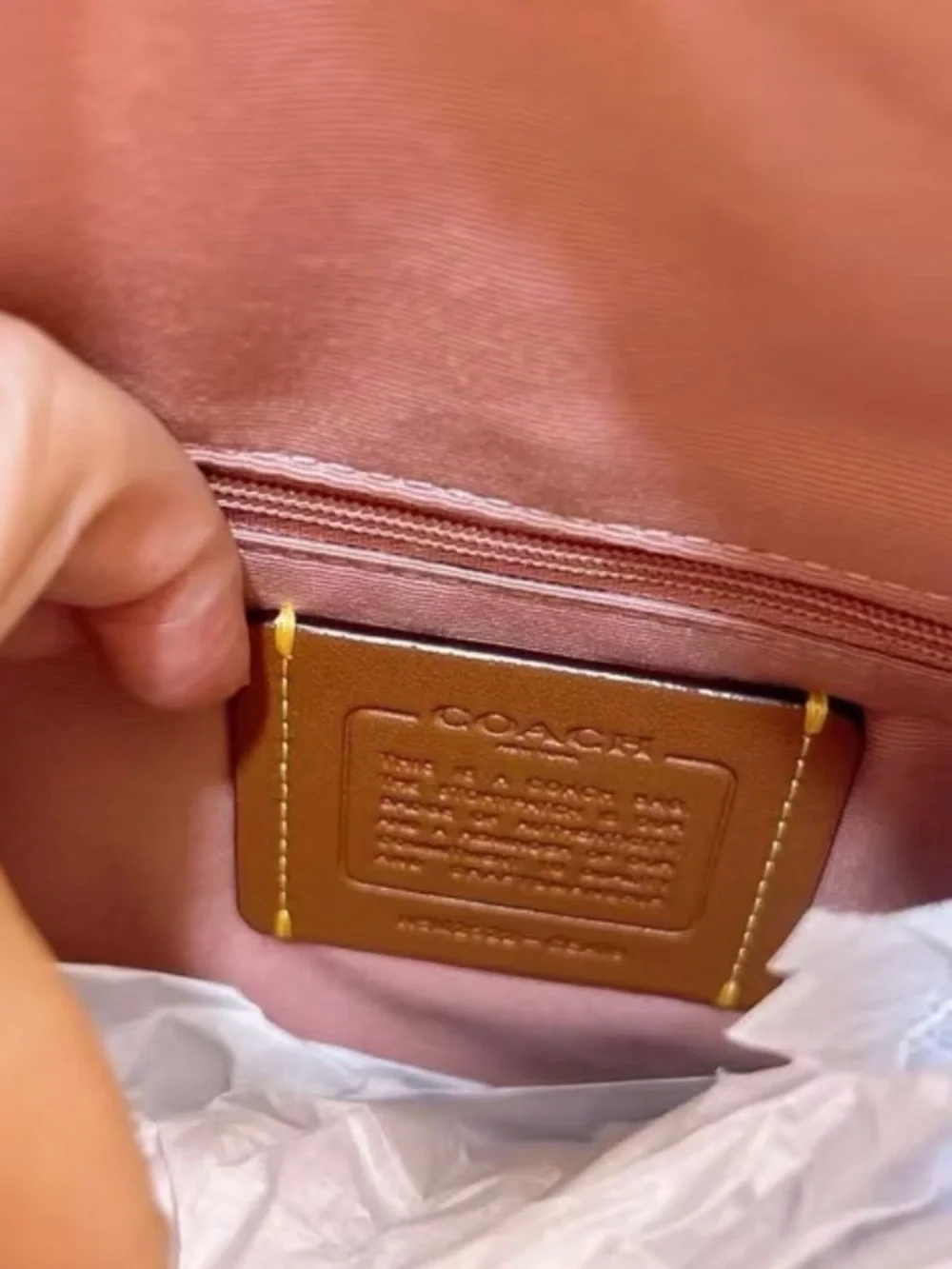 🌸 NWT Coach Rowan Large Satchel in Signature Canvas – Powder Pink (CEA19) 🌸